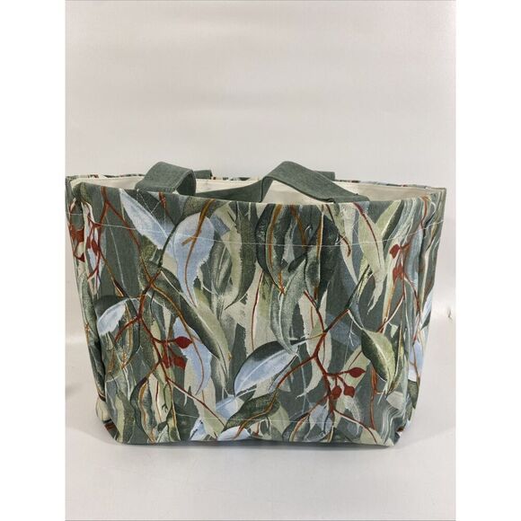 Morgan & Finch Botanical Tote Bag Carryall 17” X 13” X 5” - Picture 3 of 8